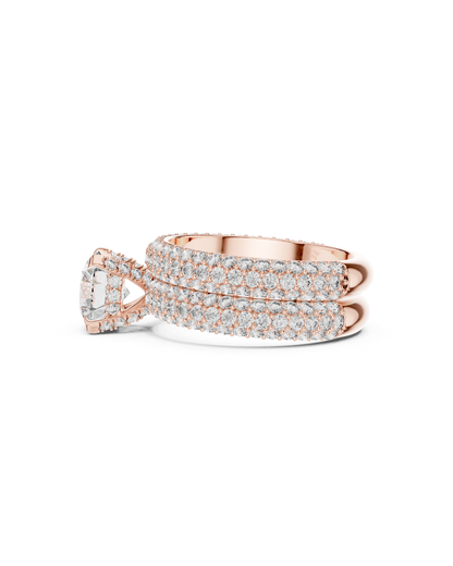 Round Shape Lab Grown Diamond Ring