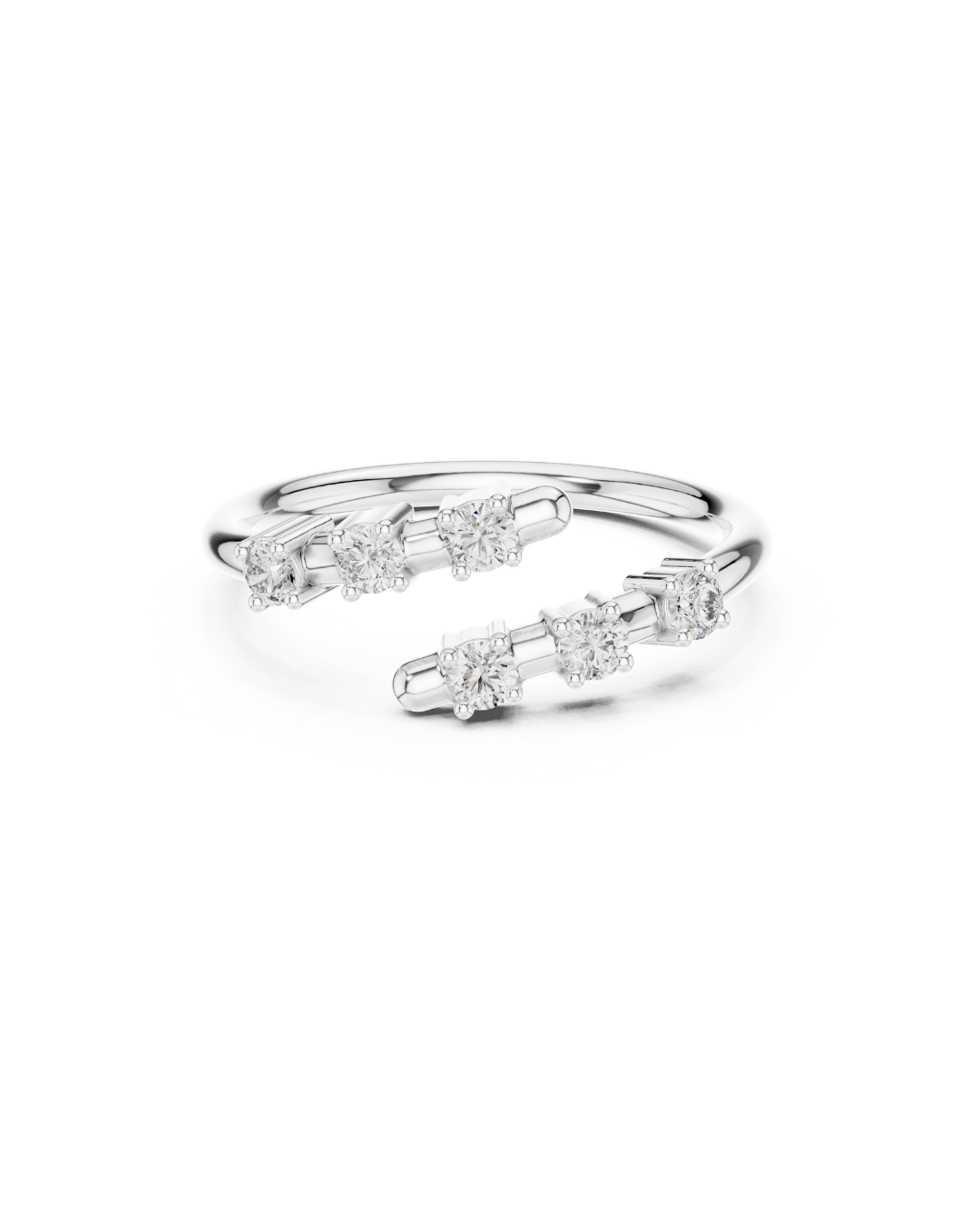 Round Shape Lab Grown Diamond Ring