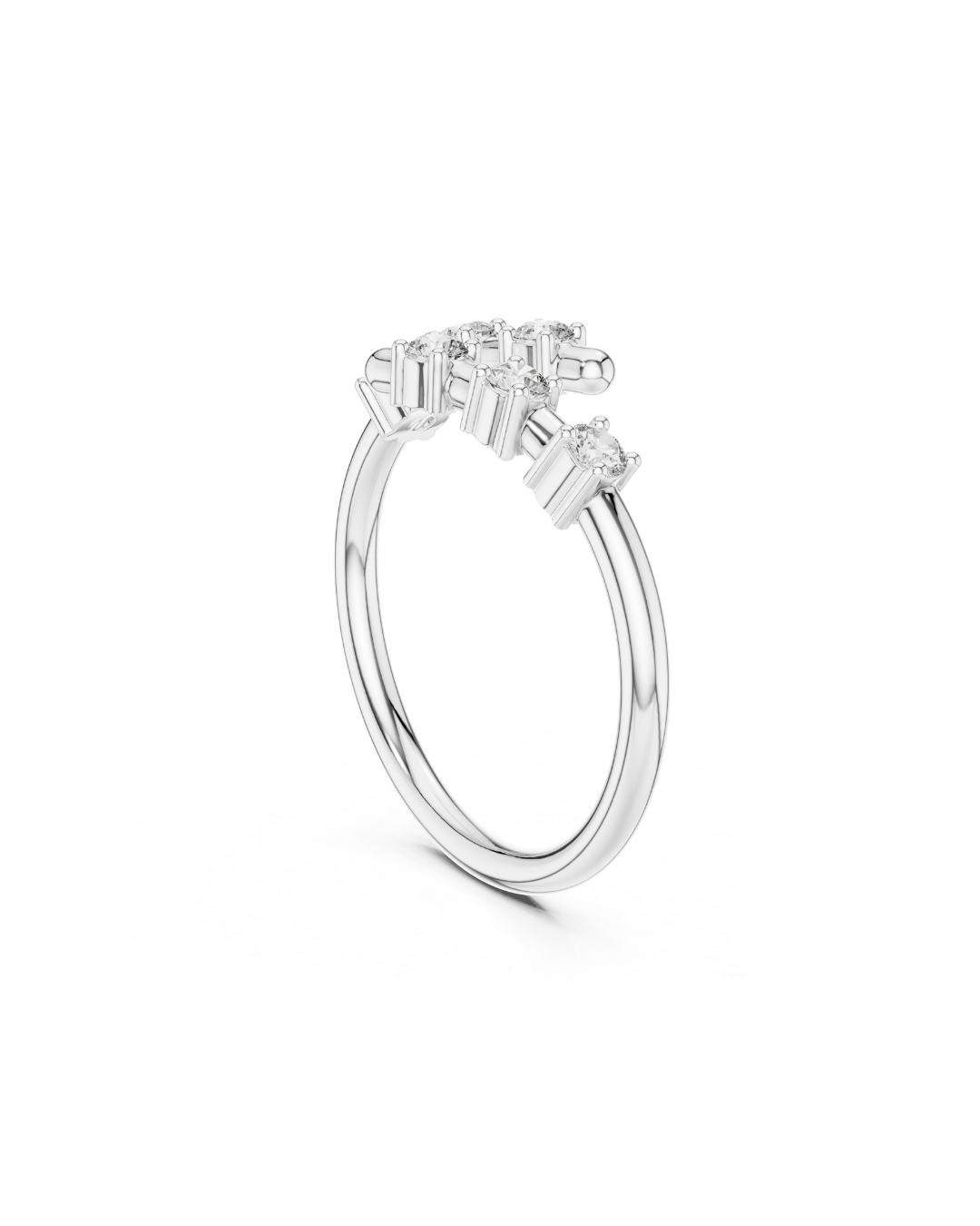 Round Shape Lab Grown Diamond Ring