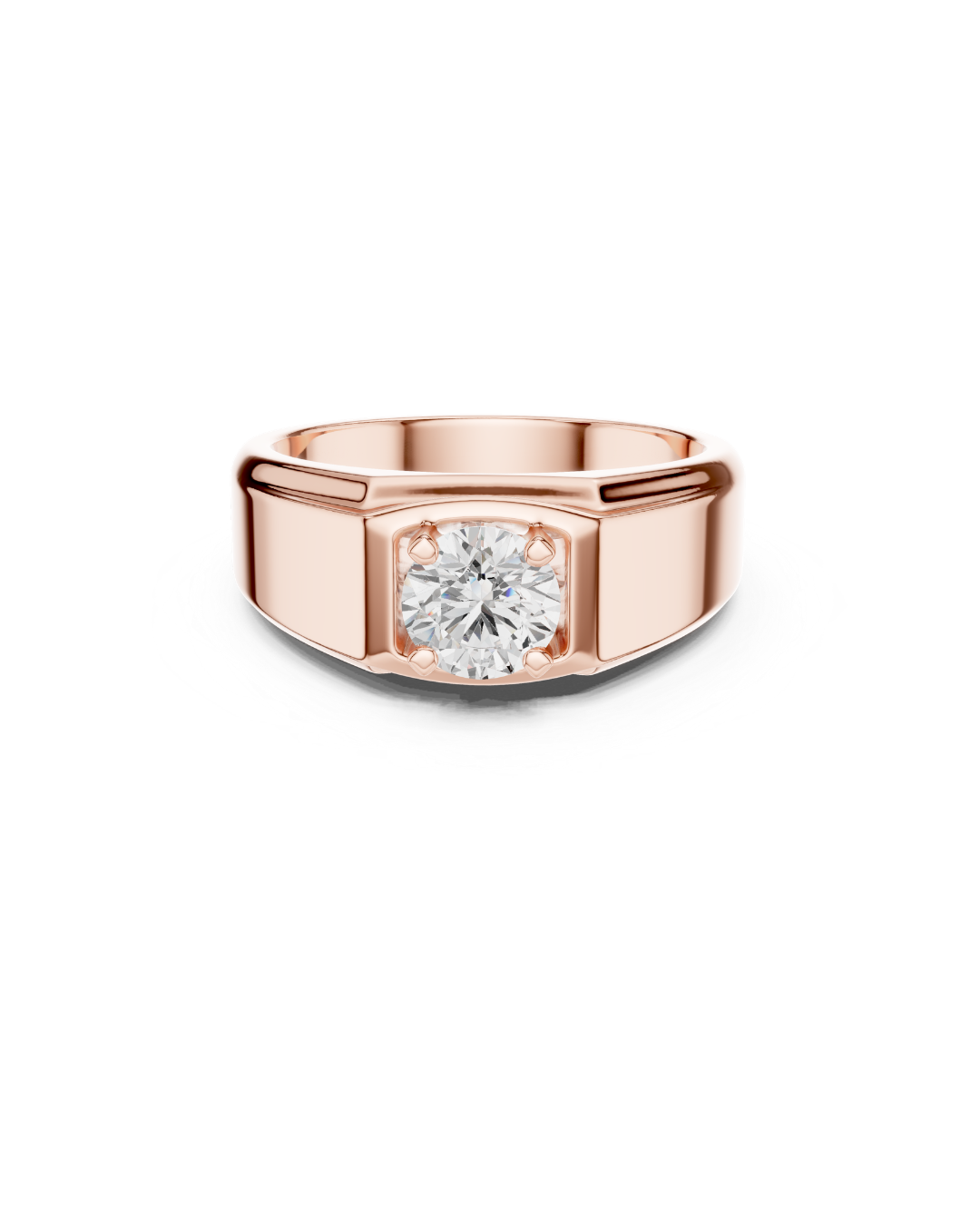 Round Shape 1.00 CT.Diamond Ring