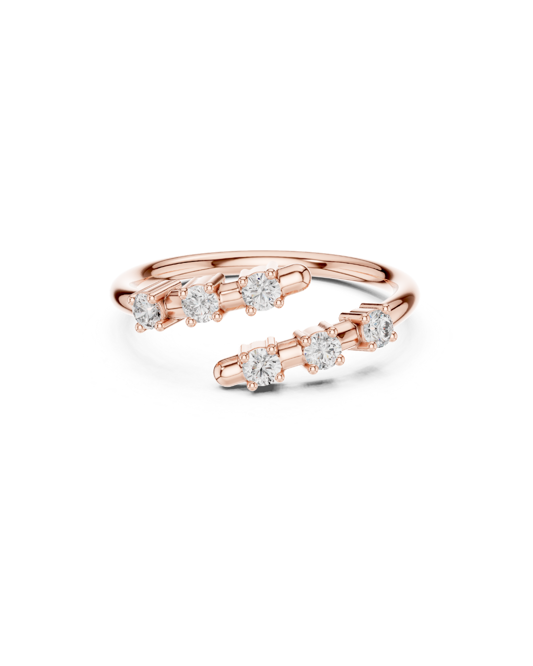 Round Shape Lab Grown Diamond Ring