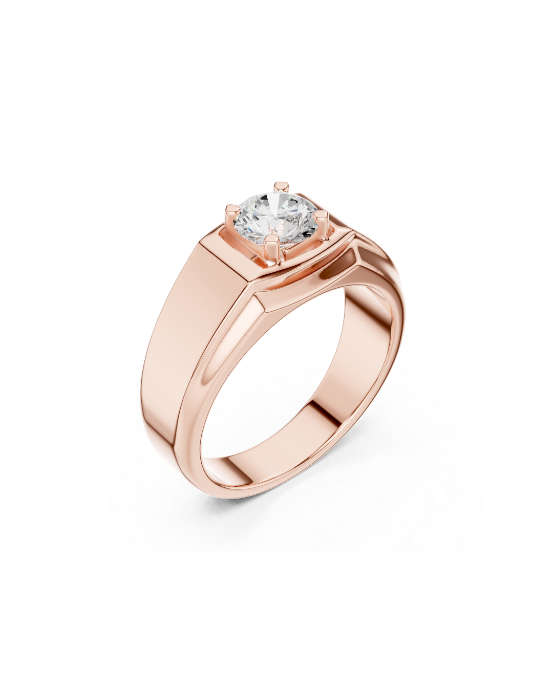 Round Shape 1.00 CT.Diamond Ring
