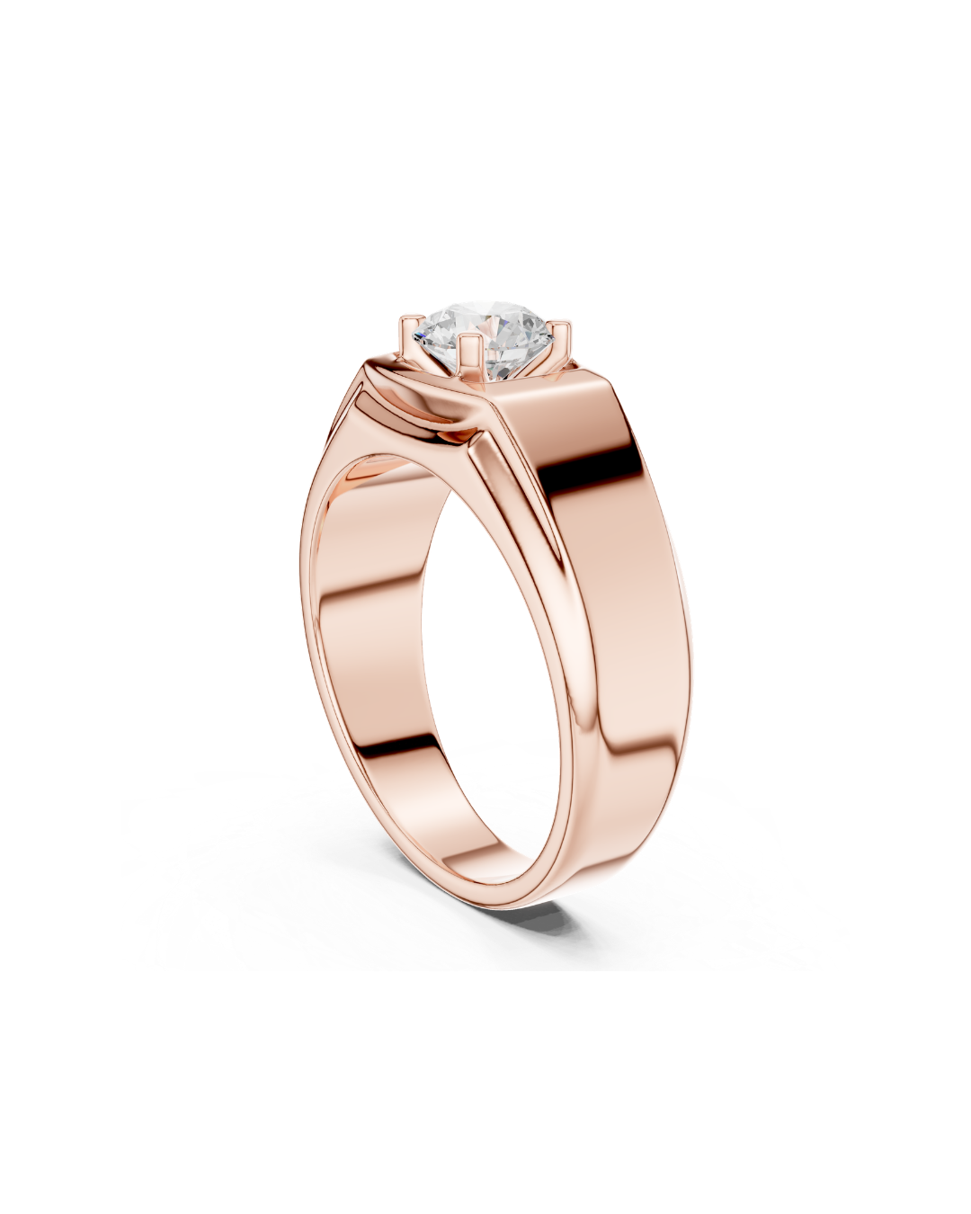 Round Shape 1.00 CT.Diamond Ring