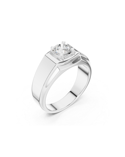 Round Shape 1.00 CT.Diamond Ring