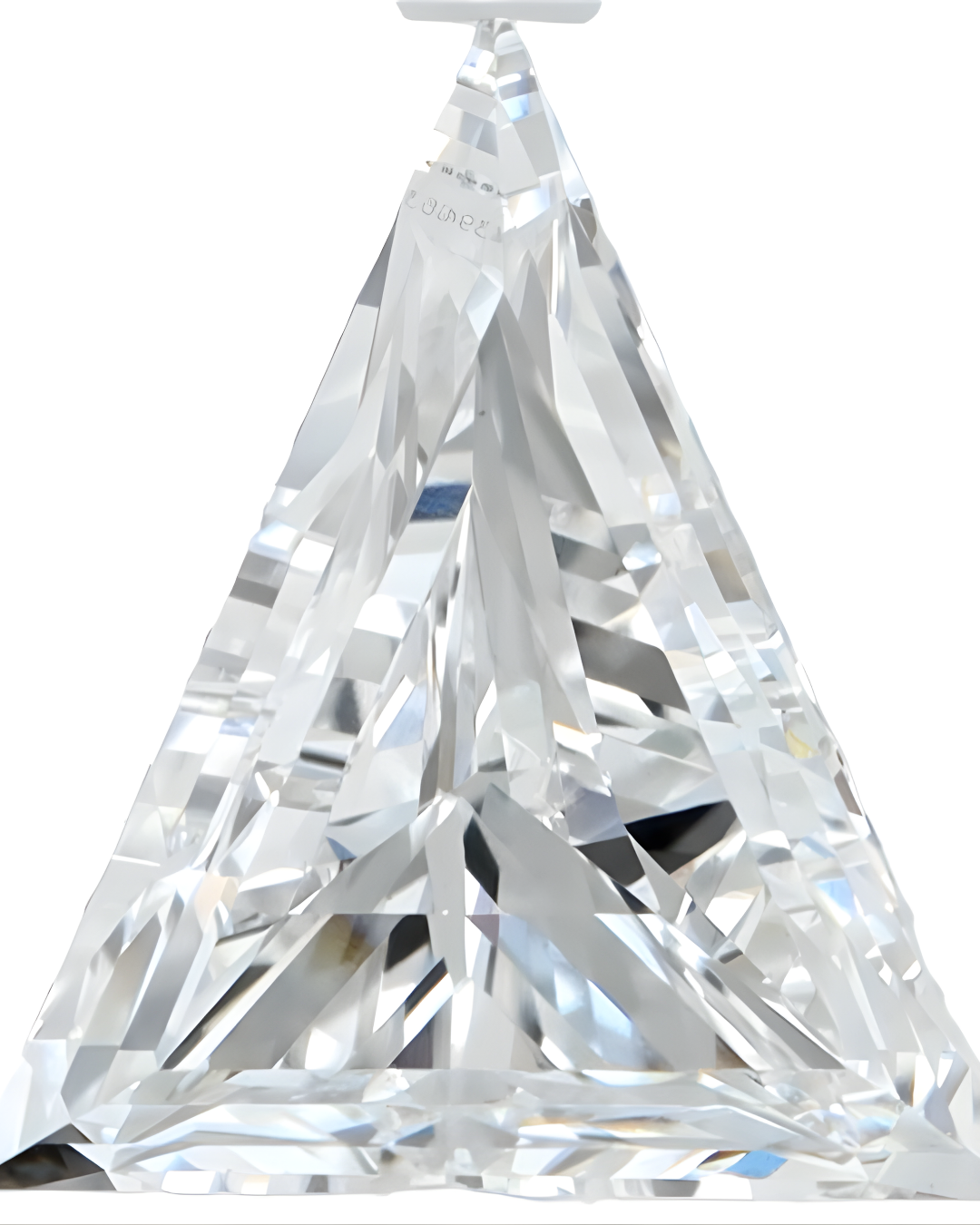 2.17 Carat D VVS2 Triangular Lab Diamond