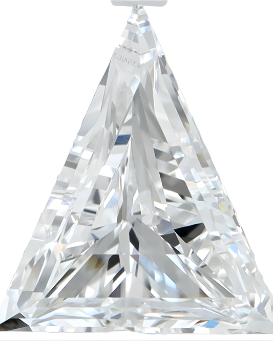 2.17 Carat D VVS2 Triangular Lab Diamond