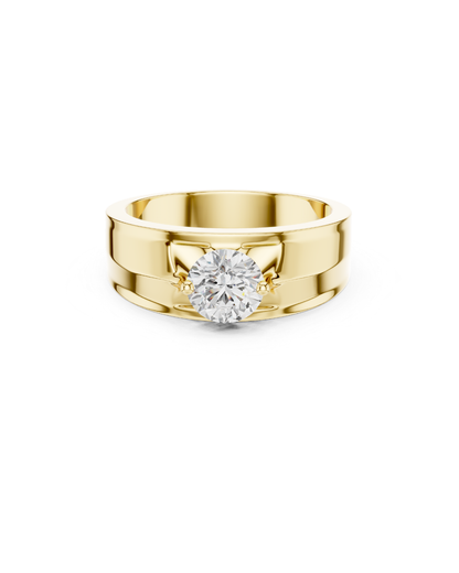 Round Shape 1.03 CT.Diamond Ring