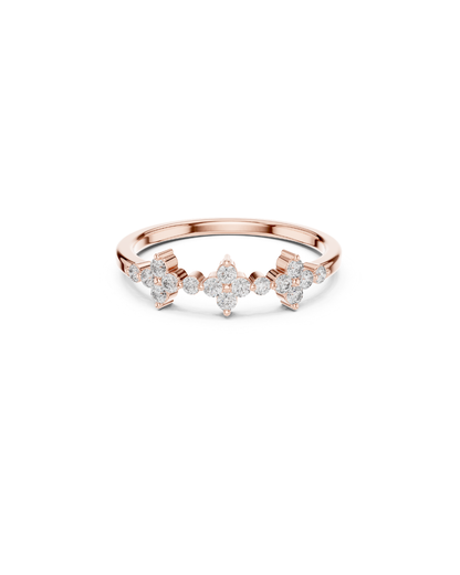 Round Shape Lab Grown Diamond Ring