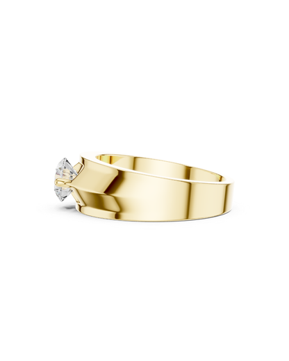 Round Shape 1.03 CT.Diamond Ring