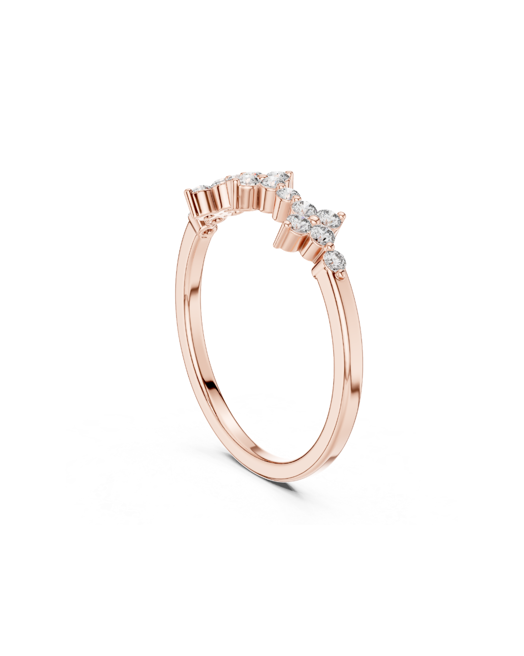 Round Shape Lab Grown Diamond Ring