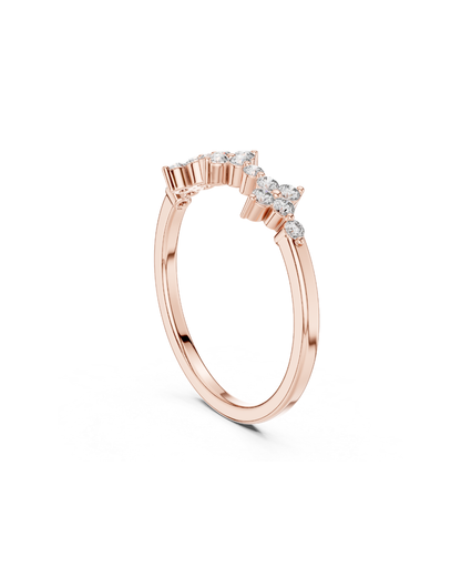 Round Shape Lab Grown Diamond Ring