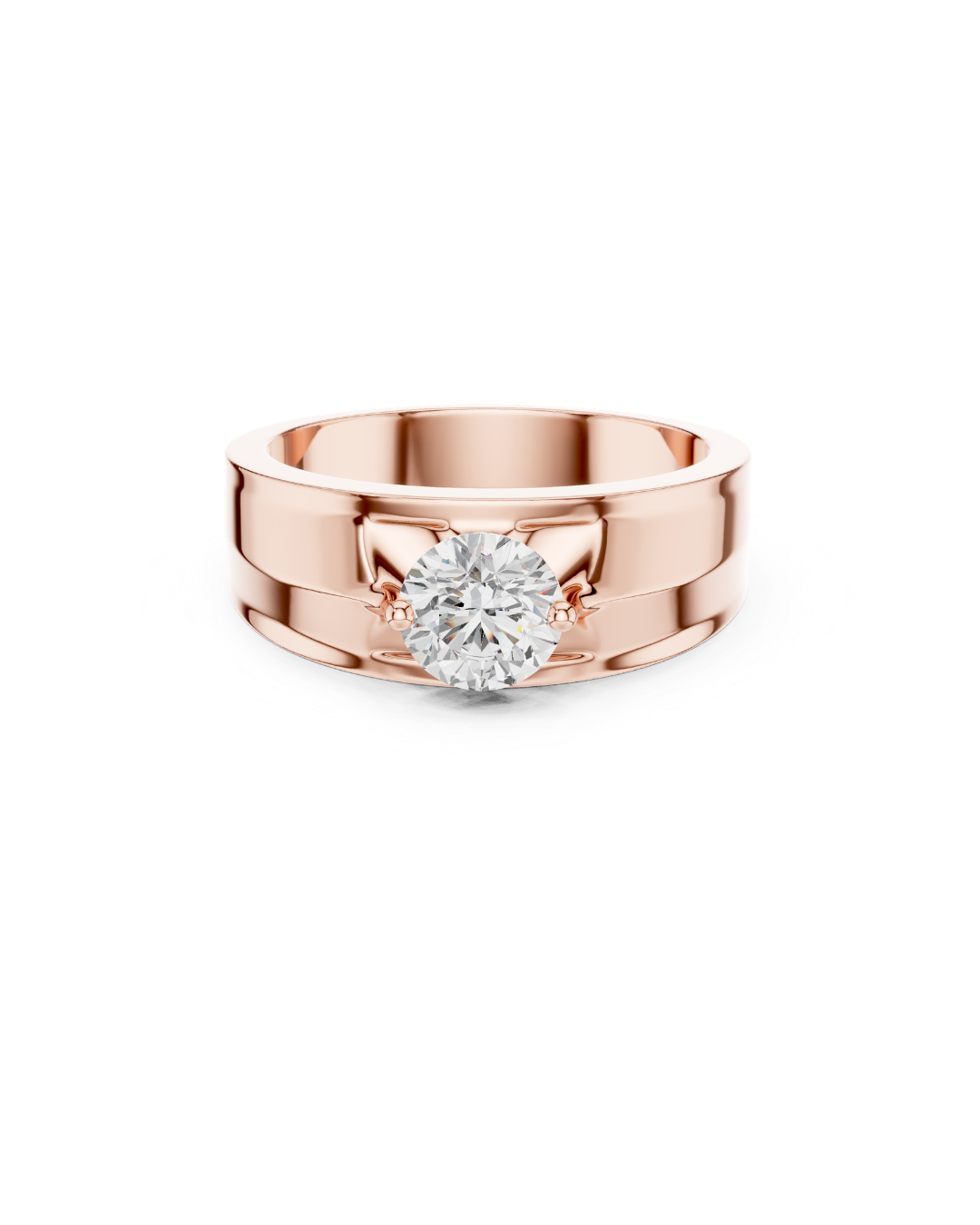 Round Shape 1.03 CT.Diamond Ring