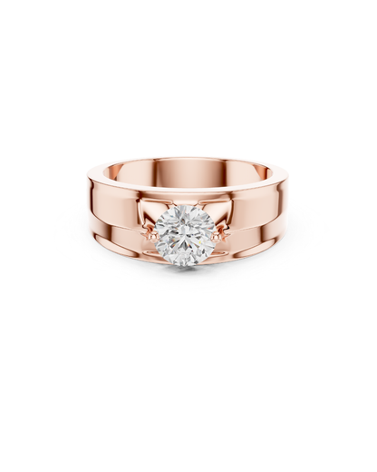 Round Shape 1.03 CT.Diamond Ring