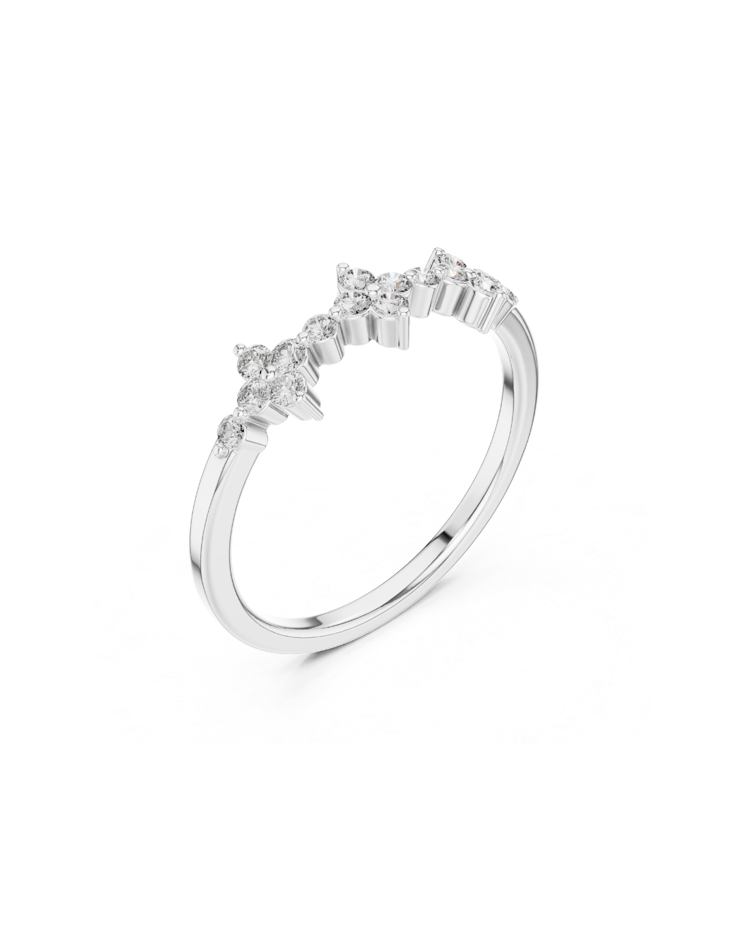 Round Shape Lab Grown Diamond Ring