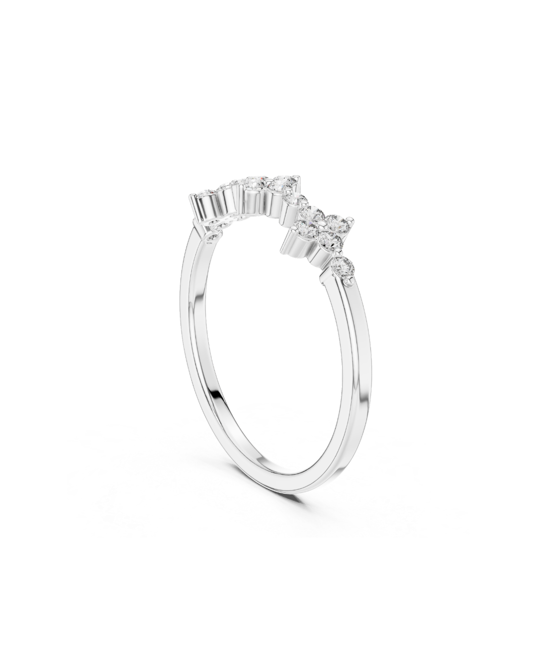 Round Shape Lab Grown Diamond Ring
