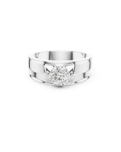 Round Shape 1.03 CT.Diamond Ring
