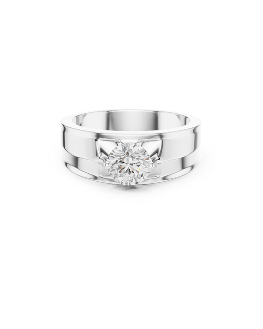 Round Shape 1.03 CT.Diamond Ring