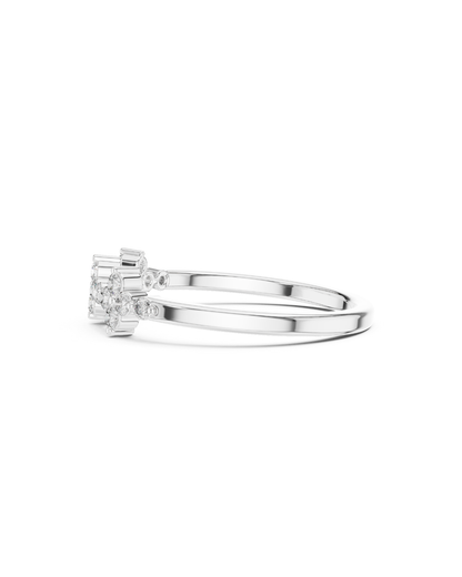 Round Shape Lab Grown Diamond Ring