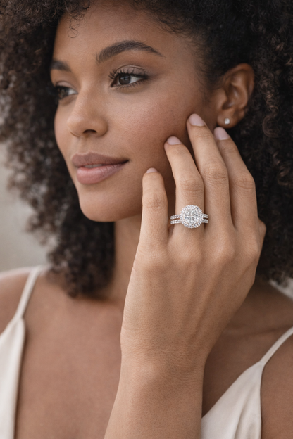 Round Shape Lab Grown Diamond Ring